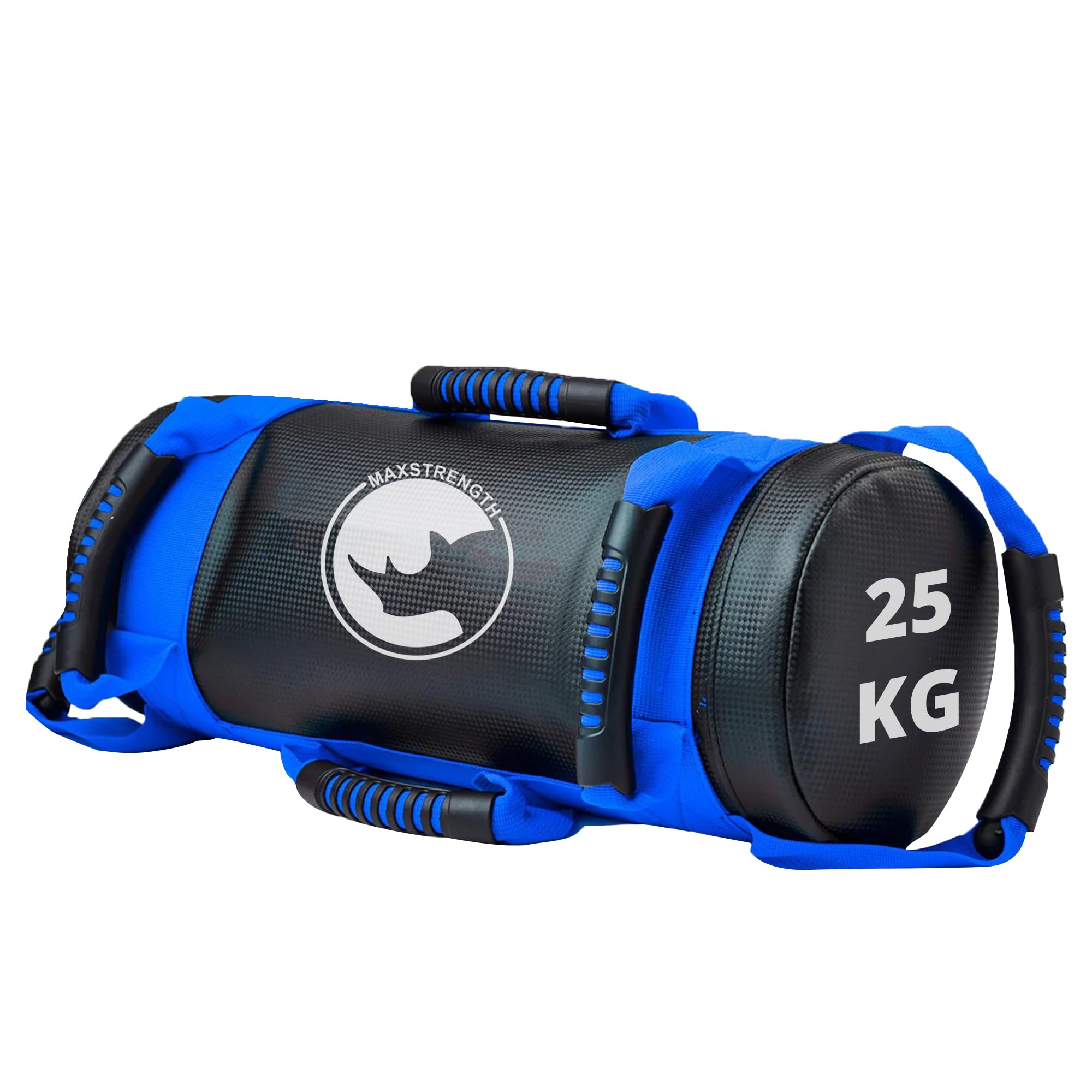 MAXSTRENGTH Sac de sable rempli de 5 kg, 10 kg, 15 kg, 20 kg pour entraînement CrossFit, MMA