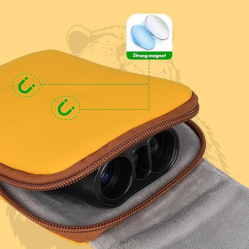 Miniatura 7 de Funda rígida para telémetro de golf, bolsa de EVA compatible con BushnellCallawayTectectec V2 V3 V4 V5 Pro X2 Pro XE u otros telémetro bandera de