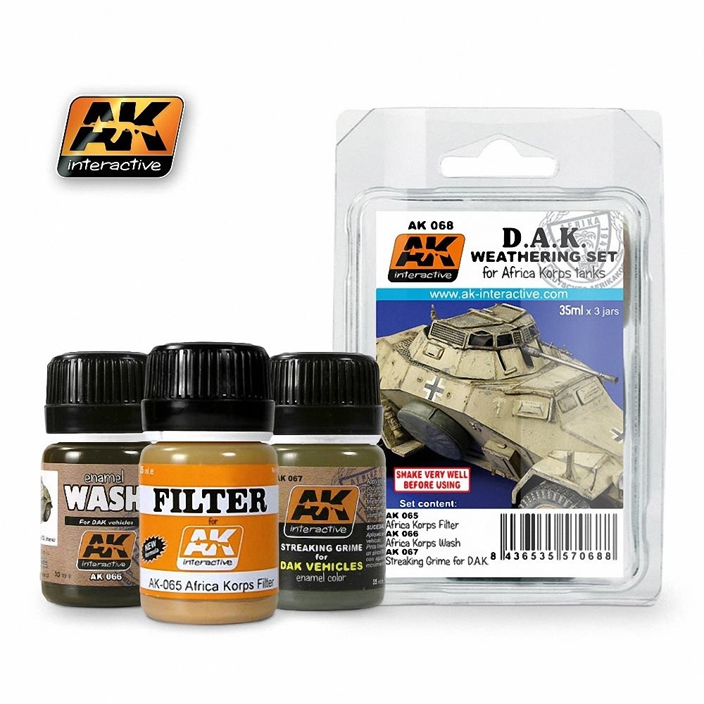 AK InteractiveAfrica Korps Weathering Set 00068