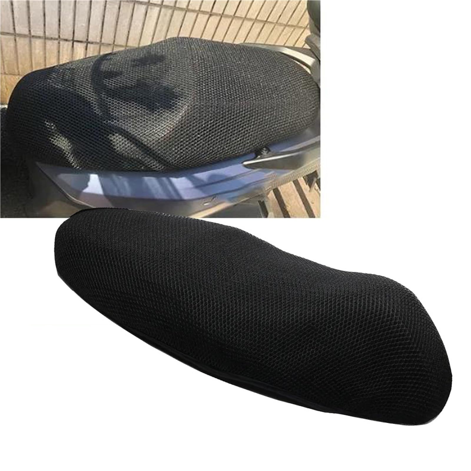 Funda de asiento para KYMCO Xciting y X-Town protectora transpirable 6