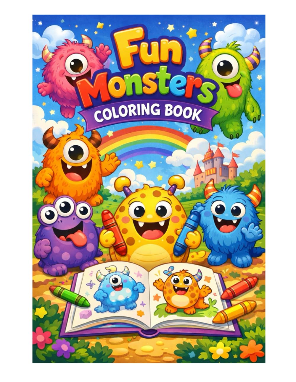 Fun Monsters Coloring Book