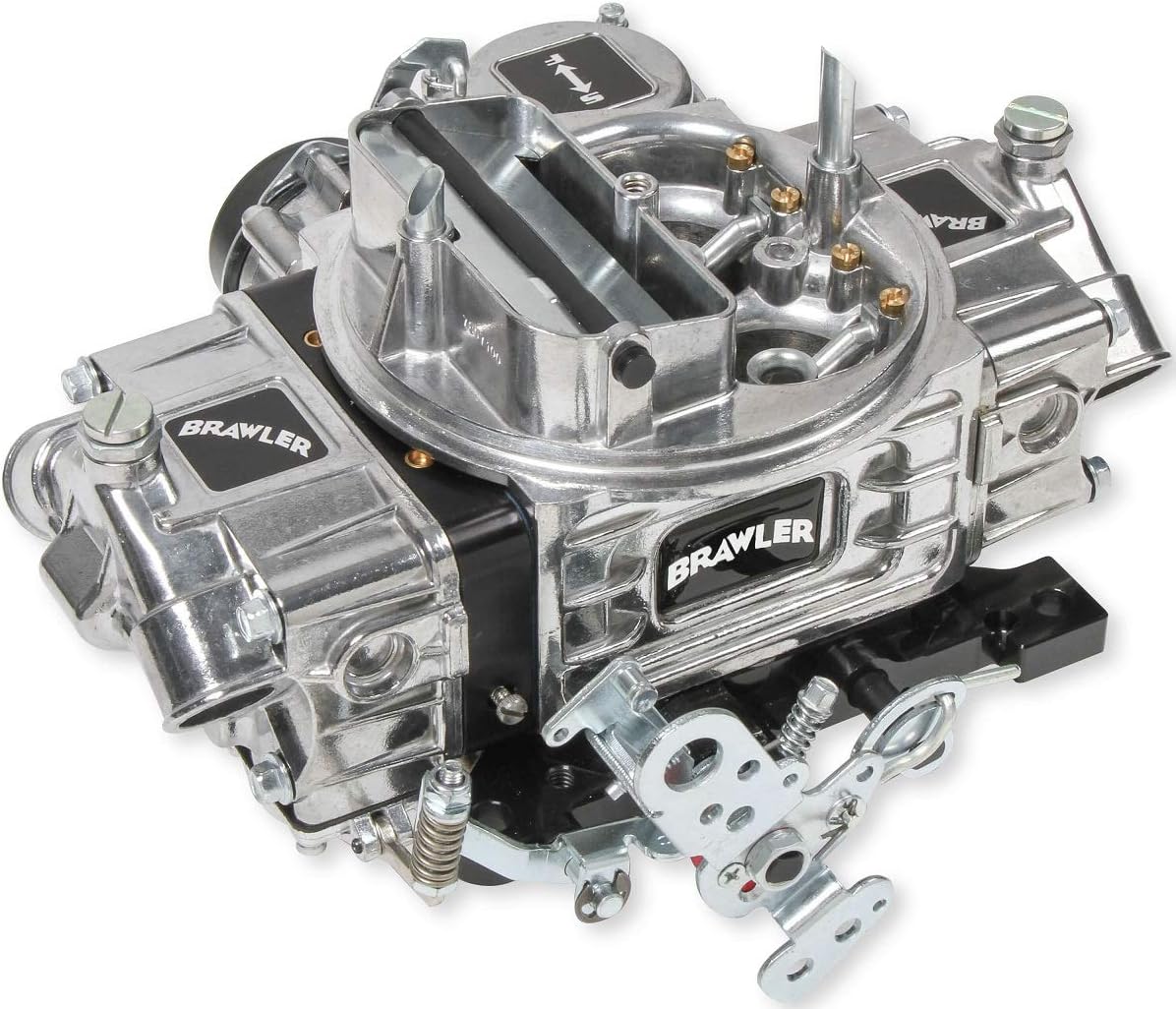 HOLLEY QUICK FUEL BRAWLER STREET CARBURETOR,600 CFM,4160,4BBL,ELECTRIC CHOKE,VACUUM