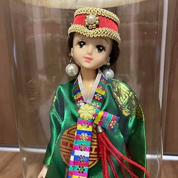 Amazon | 韓国 チマチョゴリ りかちゃん人形 | 人形・ドール