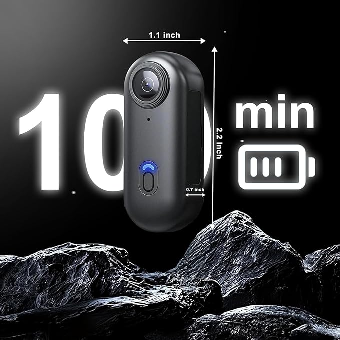 NUISK MZXJ-4K Cámara Deportiva 4K miniatura 5