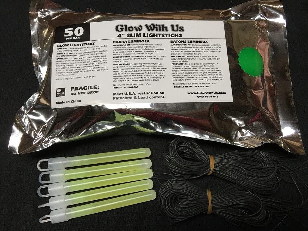 Green Glow Sticks 50-Pack - Image 4