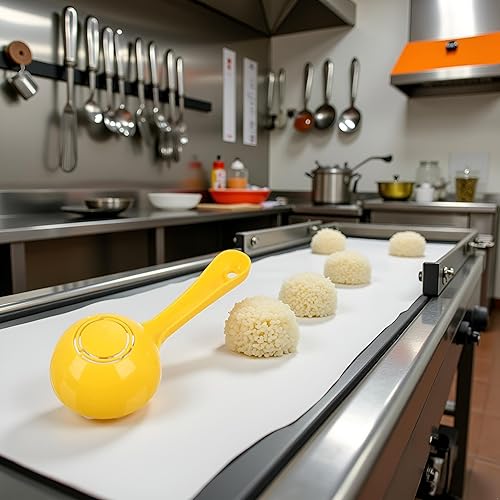 Miniatura 3 de Molde de pala de arroz para hacer bolas de arroz, molde antiadherente para sushi, espátula de arroz, espátula de arroz, utensilios de cocina, color