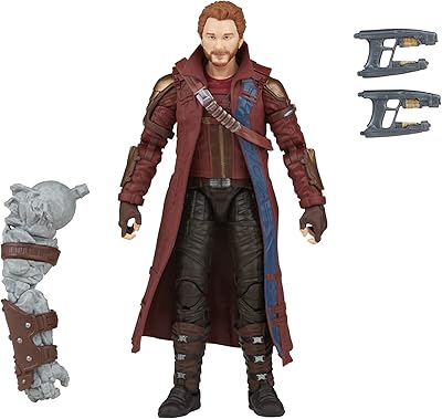 Marvel Legends Series Thor: Love and Thunder Star-Lord Action Figure 6-inch Collectible Toy, 2 Accessories, 1 Build-A-Figure Part
