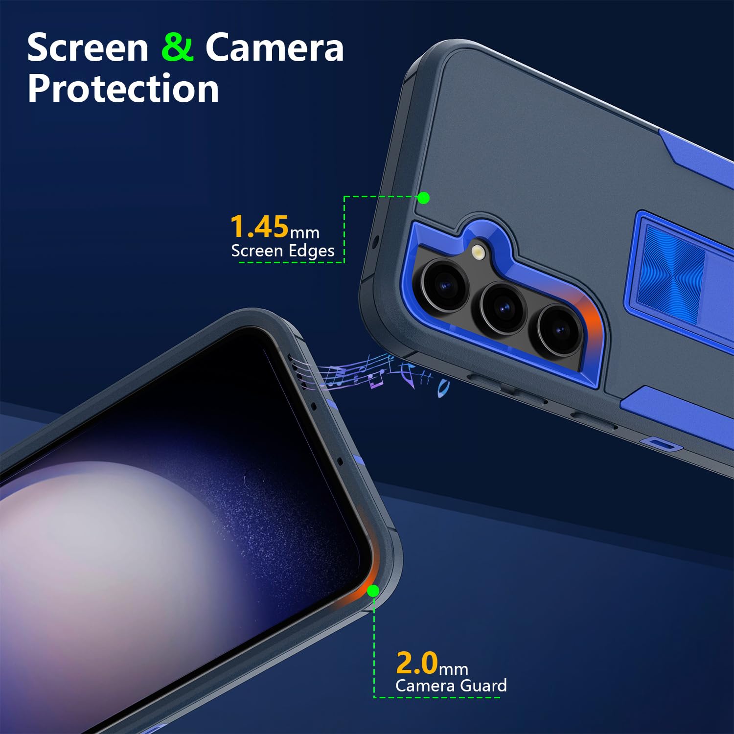 Custodia Motorola Moto G Stylus 5G Custodia Robusta Antiurto BENTOBEN Per Motorola Moto G Stylus 5G (2021): Verde, Ibrida, Glow! Custodia Antiurto Motorola G Stylus 5G 2021 - Foto 7