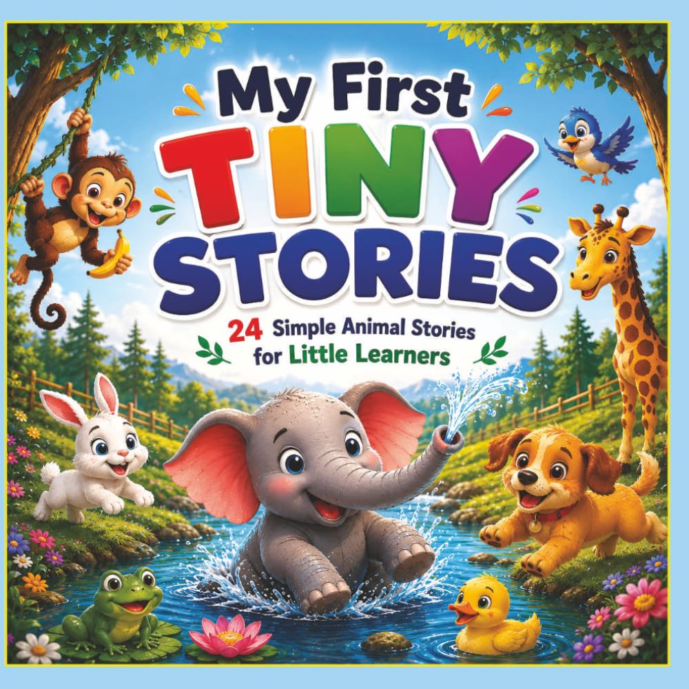 My First Tiny Stories: 24 Simple Animal Stories for Little Learners