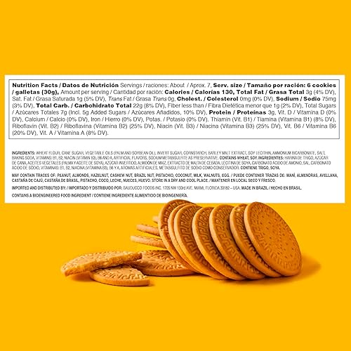 Miniatura 2 de Bauducco Galletas María, galletas tradicionales crujientes (galletas tradicionales de María, paquete de 9)
