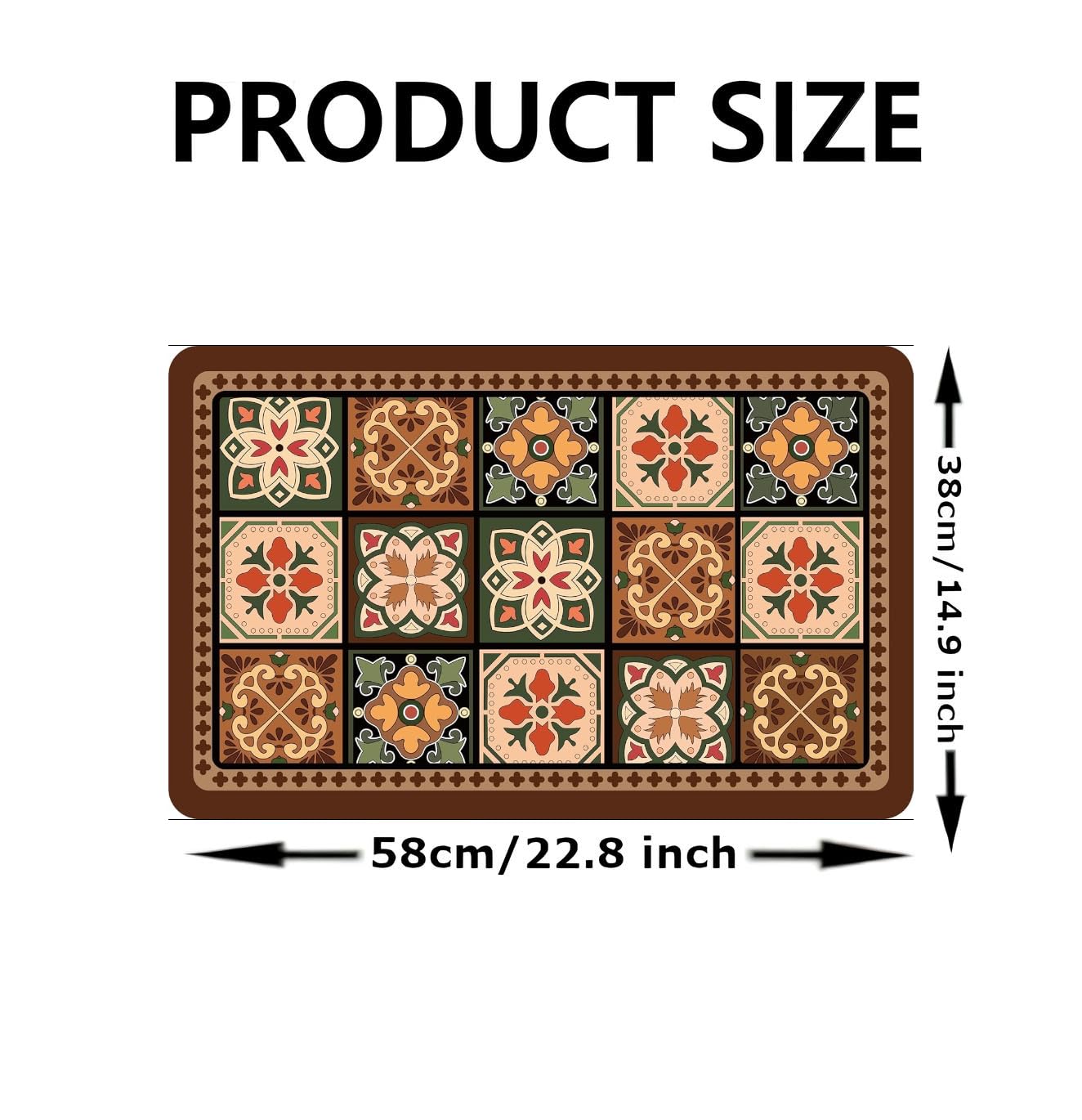 Dish Drying Mat for Water Absorbent Kitchen Utensil | Anti-Slip Kitchen Drying Sink Mat | Easy Clean Table Protector Mat for Sink, Dining, Kitchen Use & Coffee Counter Mat — Amazon image 2
