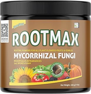 RootMax - Mycorrhizal Fungi (200 g/7.05 oz) | Rooting Powder for All Plants, Trees, Flowers & Edibles | Direct to Root Inoculant | Treats 40+ Plants