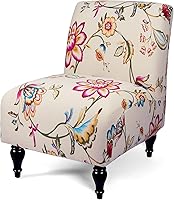 Vista 1 de Liykimt Funda de Silla de Acento Sin Brazos, Funda de Silla Deslizante de Tela Elástica de Spandex Extraíble para Sillas Sin Brazos, Protector
