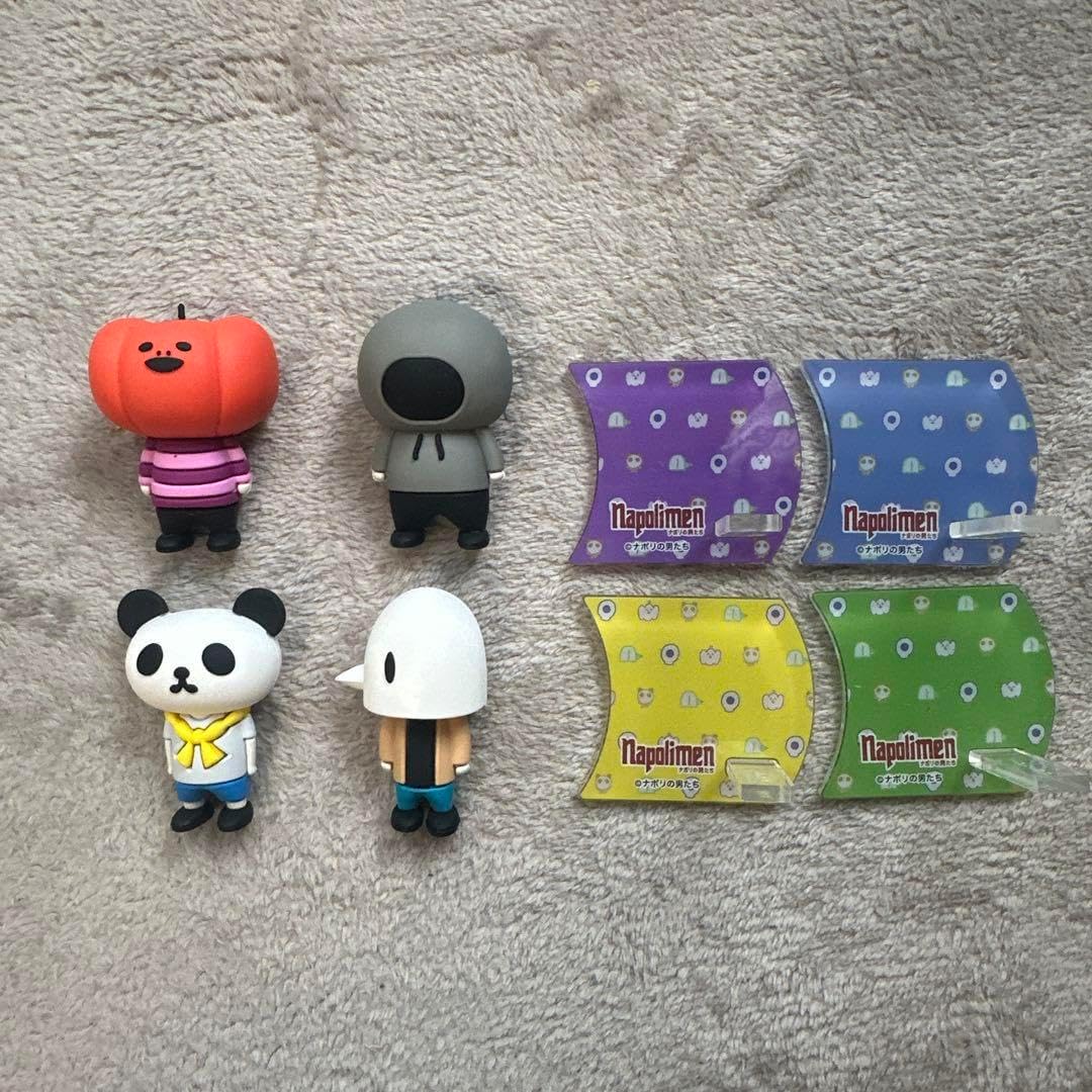 ナポリの男たち ラバーマスコット コンプリート ナポリの男たち ラバー