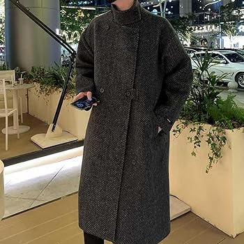 Amazon | [GUREITOJP] チェスターコート メンズ ロングコート