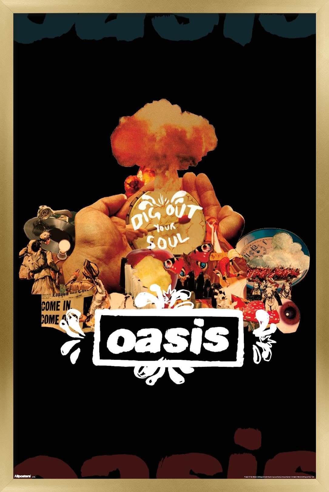 Amazon.com: Trends International Oasis - Dig Out Your Soul Wall