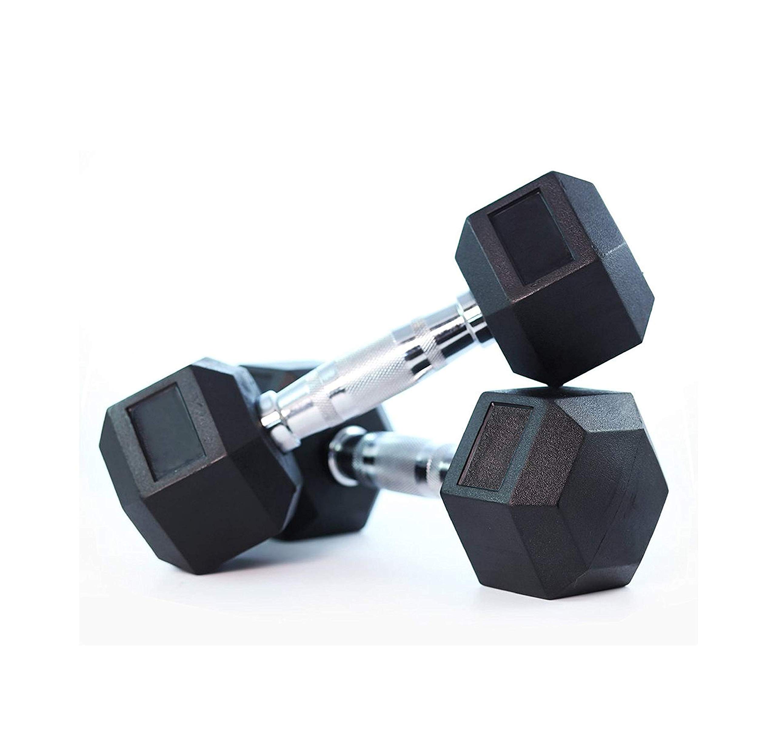 GRT Rubber Coated hex Dumbbell Set for Home and Professional Gym (5 kg x2 =10 kg) (B08MZHP9P6) Amazon Price History, Amazon Price Tracker
