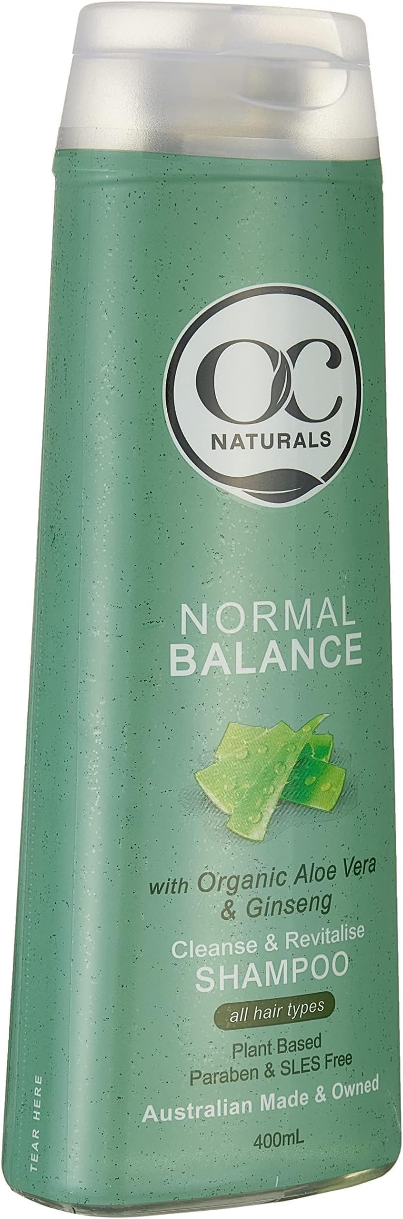 Care Normal Balance Shampoo with Ginseng + Organic Aloe Vera, 400 ml