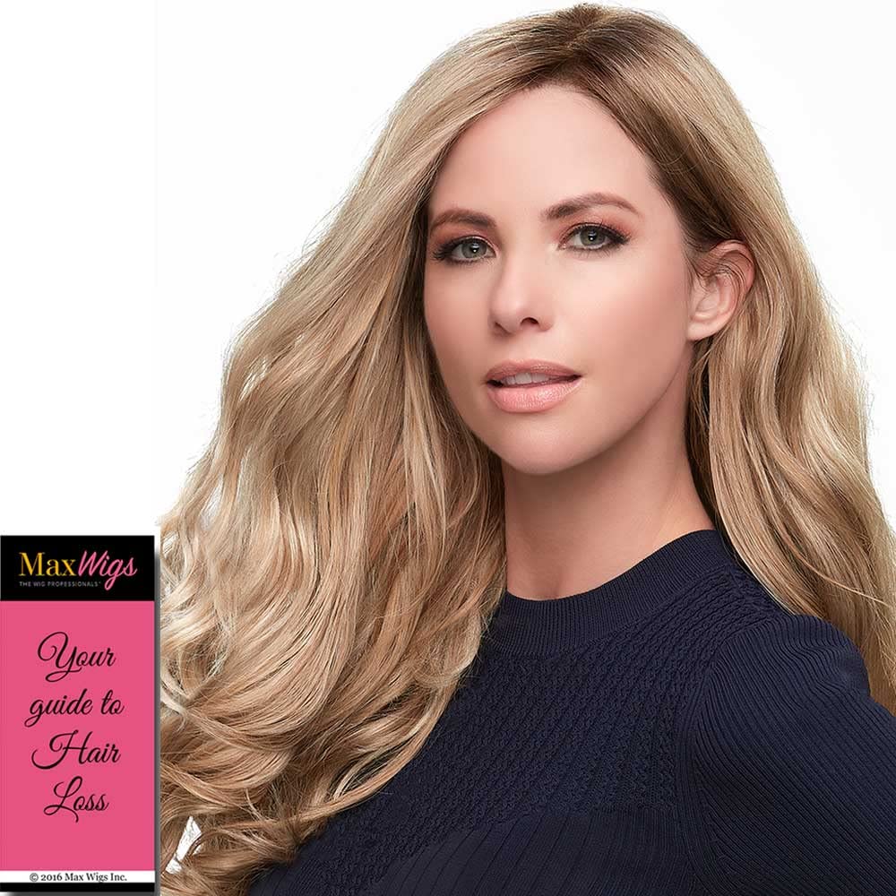 Synthetic Lace Front Hair Topper 18 Inch Clip In Cap 9x9 Padded Base Amazon.com : Susanki Lace Front Topper Real Human Hair  main image 2