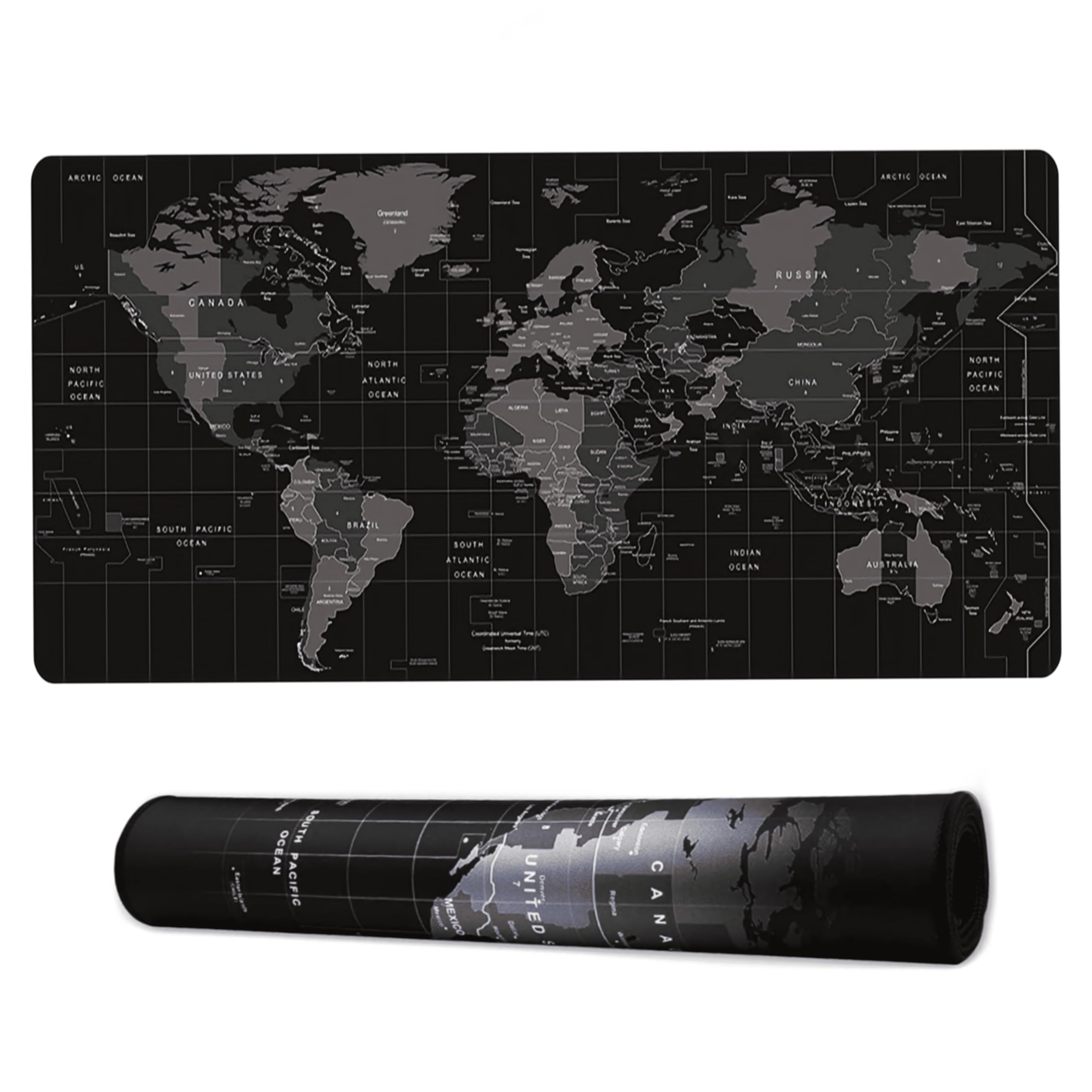 Alfombrilla Ratón, Alfombrilla Ratón XXL Gaming, Tapete Escritorio Ordenador 800x300mm, Protector Escritorio Alfombrilla Antideslizante, Mouse Pad Compatible con Ratón Láser y Óptico