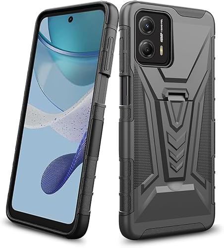 Miniatura 5 de jackpot wireless Funda para Motorola Moto G-Power-5G 2023 Funda para teléfono Moto G 5G 2023 con protector de pantalla, funda giratoria con clip
