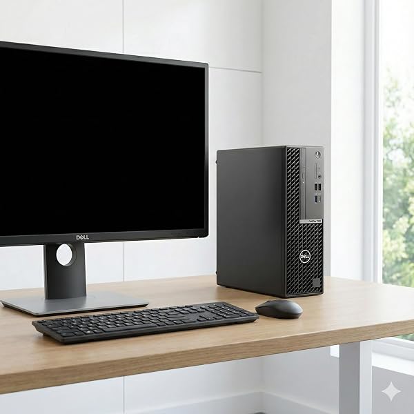 【整備済み品】 DELL OptiPlex 7000 SFF 第12世代 i7 メモリ 32GB / SSD:1TB+HDD:2TB/Windows11 Pro/MS Office2021/USB3.1/Type-C/DVD/4KHDR対応/DP/WIFI・Bluetooth無線端子付き - 2