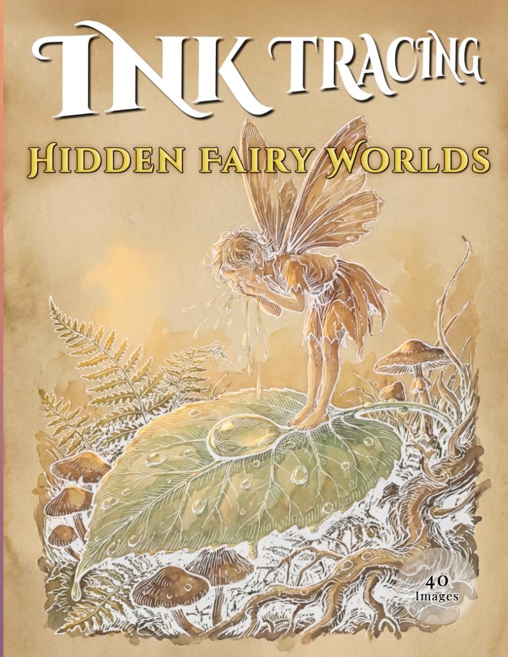 Ink Tracing : Hidden Fairy Worlds (Creative Spark Ink Series)