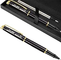 Vista 8 de Bolígrafos personalizados, bolígrafo grabado para hombres, bolígrafos de tinta de gel personalizados, bolígrafo de escritura regalo para graduación