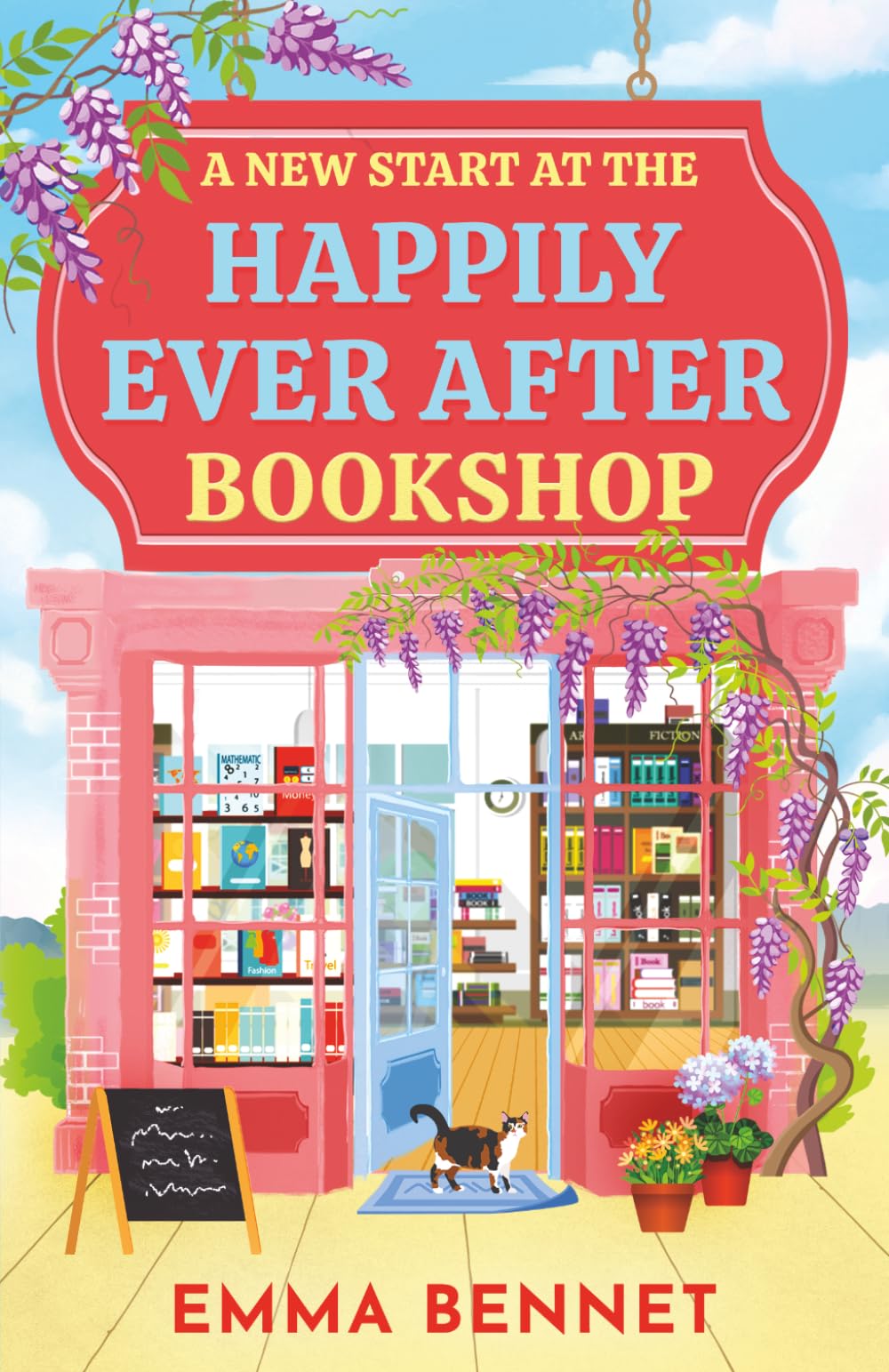 A New Start at the Happily Ever After Bookshop: an uplifting, heartwarming small-town romance of second chances, with slow-burn chemistry and a guaranteed HEA: 1 (Castle Cove)