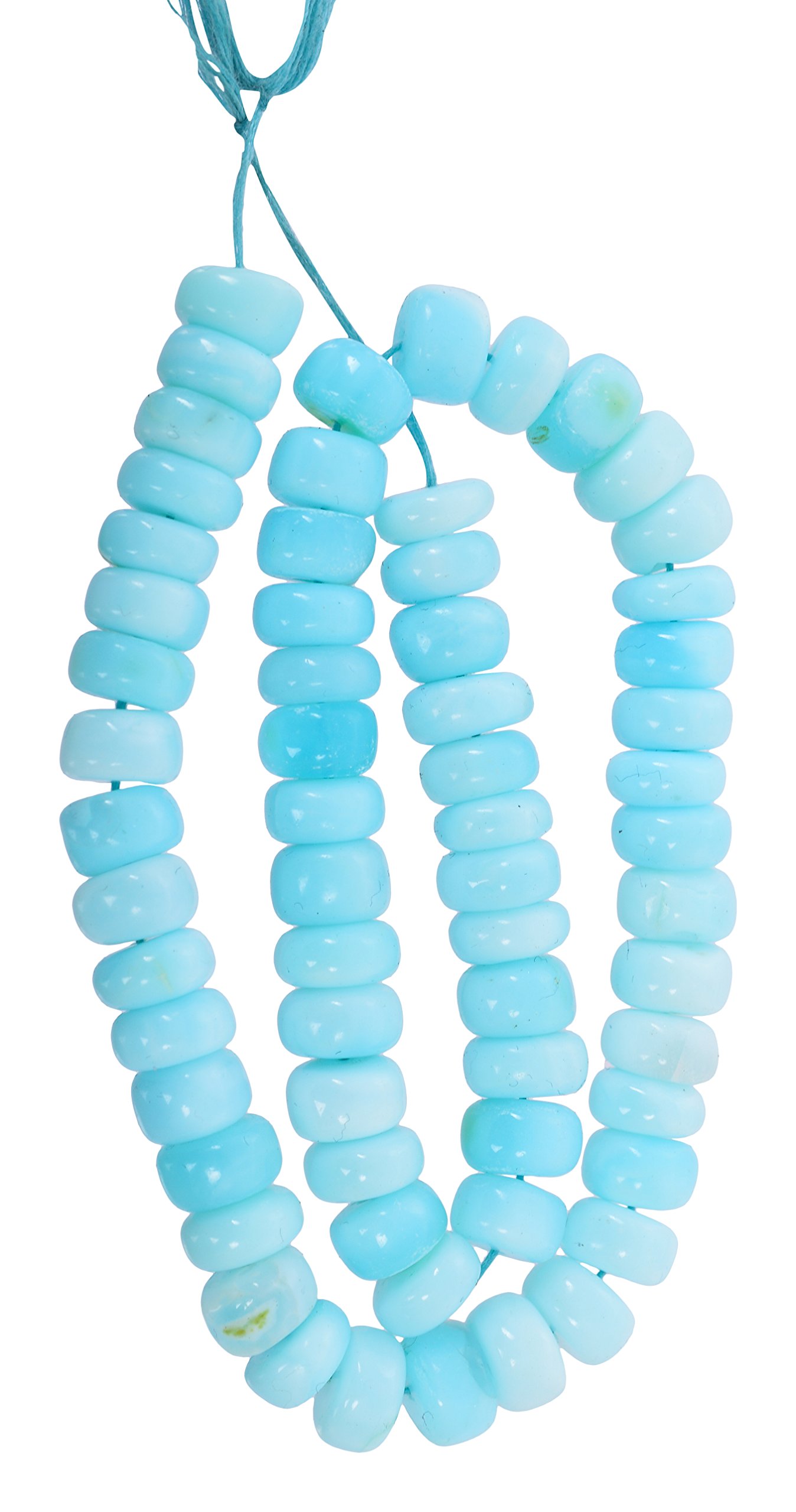 Blue Crystal Beads for Women - Pack of 50 (BD14)-image-3
