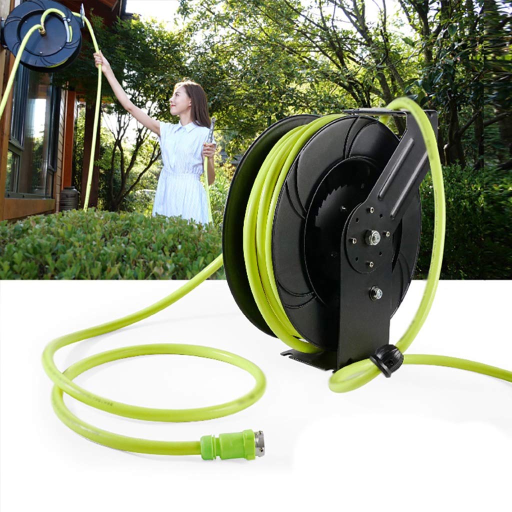 Buy Garden hose set Tube reel 15M hose reel Wallmounted water pipe