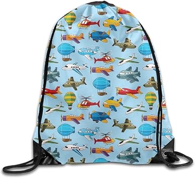 Amazon.com: Gym - Mochila de viaje con cordón para helicóptero o avión,  para ir de compras : Ropa, Zapatos y Joyería