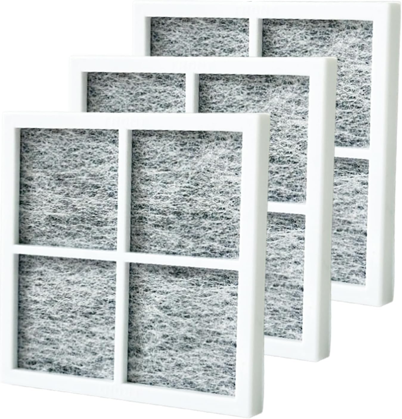3 Pcs Refrigerator Air Filter Replacement Fit for LG LMXS28626D, LMXS28626S, LPXS30866D, LRFDC2406S, LRFDS3016D, LRFDS3016S