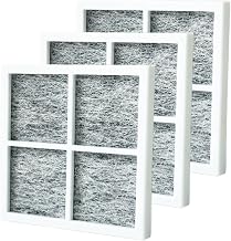 3 Pcs Refrigerator Air Filter Replacement Fit for LG LMXS28626D, LMXS28626S, LPXS30866D, LRFDC2406S, LRFDS3016D, LRFDS3016S