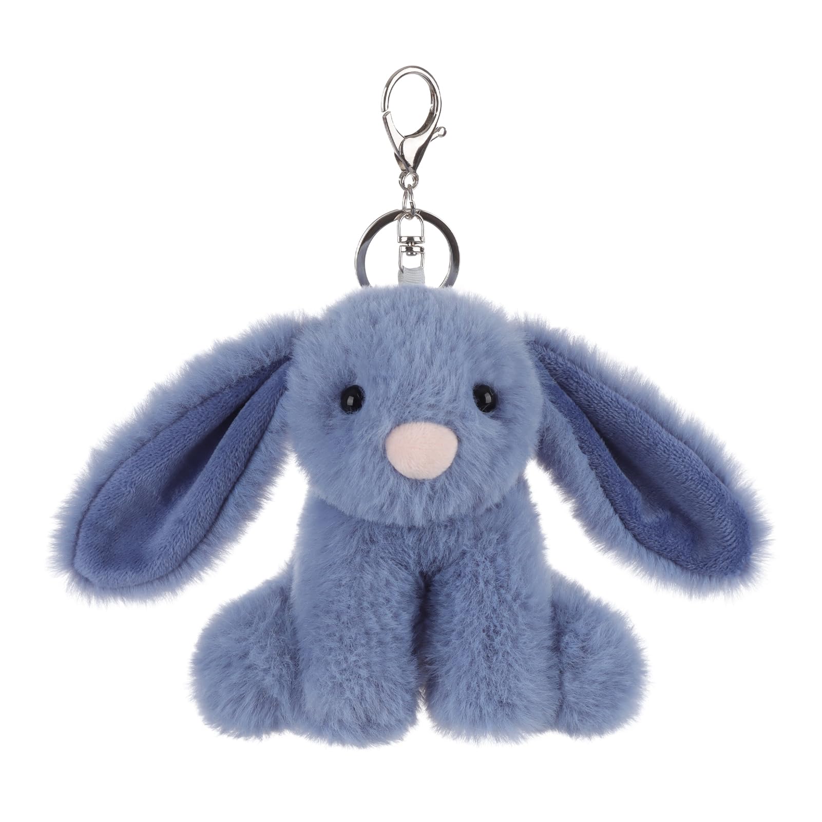 Cute Toys Plush Rabbit Stuffed Animal Soft for Kids Bag, Purse, Backpack, Handbag (4.7 Inches)