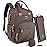 Dikaslon Diaper Bag Backpack with Portable Changing Pad, Pacifier Case and Stroller Straps, Large Unisex Baby Bags for Boys Girls, Multipurpose Travel Back Pack Moms Dads, Brown