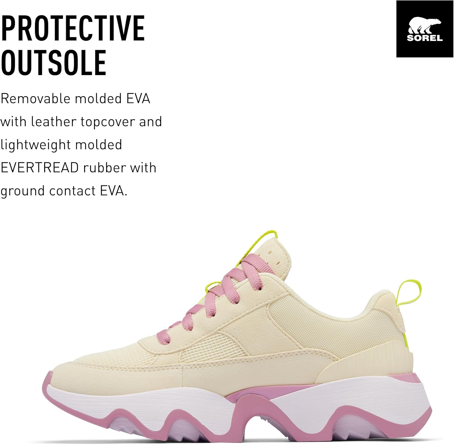 SOREL Women's Kinetic Impact ll Wonder Lace Sneaker - Image 4