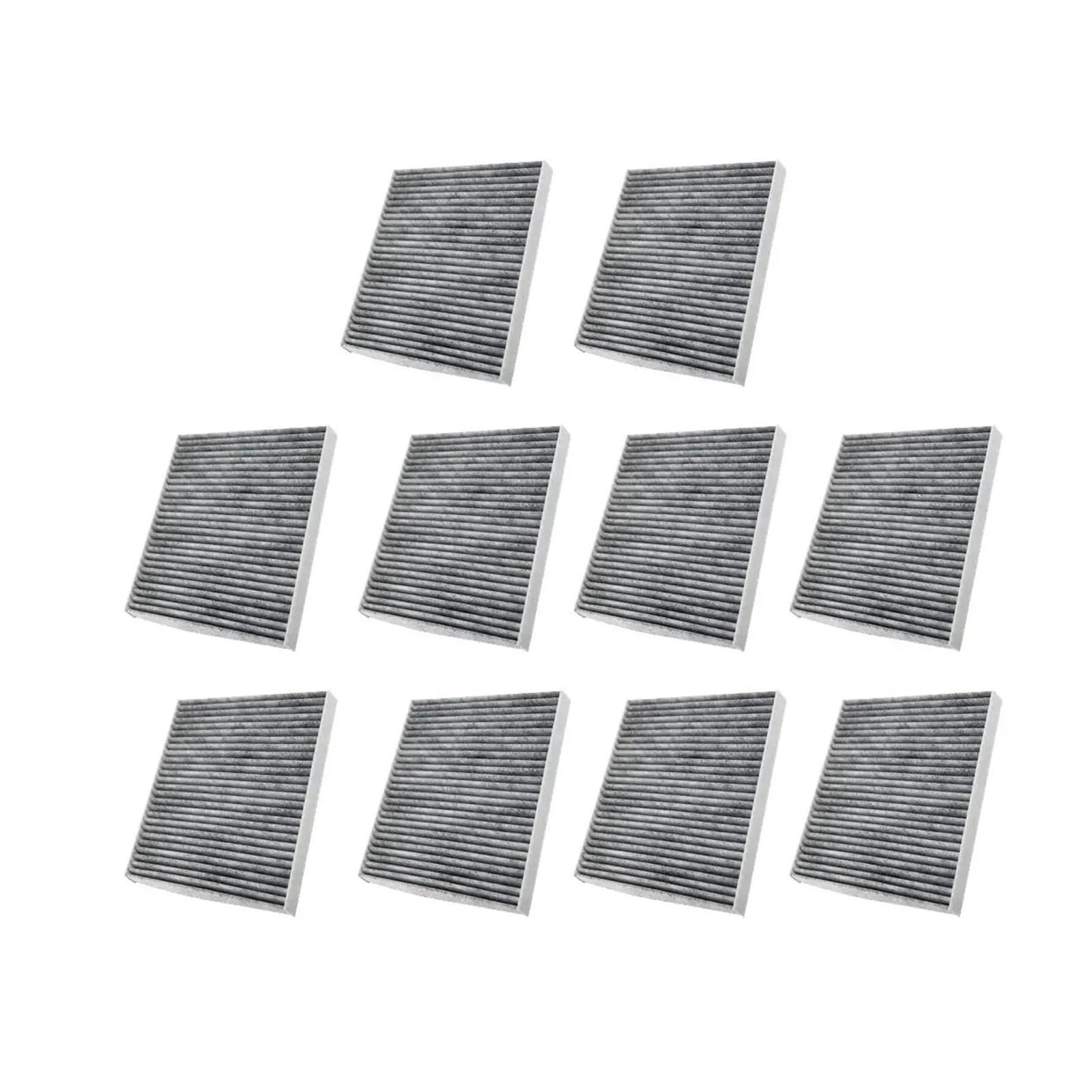 Filtr kabinowy Filtr powietrza samochodowy pasujący do Hondy Insight 2010-2022 Filtry z włókna węglowego 80291-T5R-A01 80291-TF0-405 80291-TF0-E01 CF11182(10PCS)
