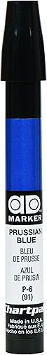 AD Marker The Original Chartpak, Tri-Nib, Azul Prusiano, 1 cada uno (P6)