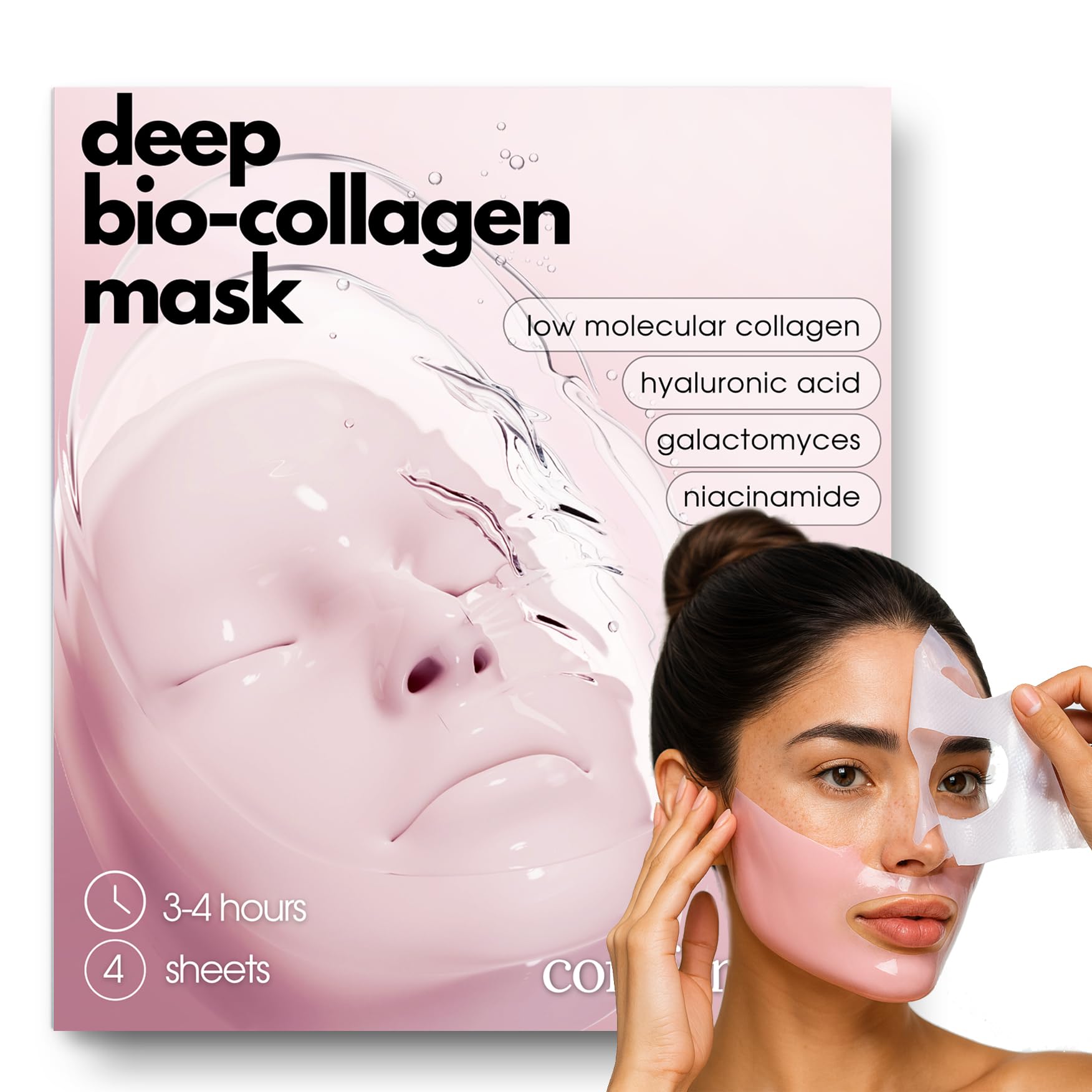 Amazon.com : Comfordent Bio Collagen Hydrogel Melting Face Mask
