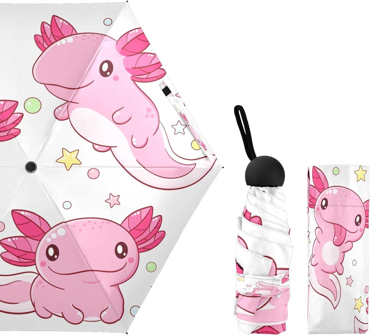 Umbrellas for Rain Travel Umbrella Windproof Small Folding Compact Mini Umbrella for Purse Lightweight Portable 1