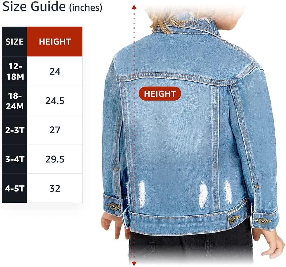 Free Hugs Toddler Denim Jacket - Cute Animal Jean Jacket - Kawaii Denim Jacket for Kids