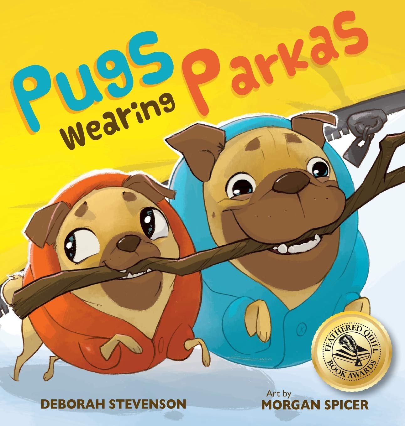 Pugs Wearing Parkas by Deborah Stevenson (Hardback Book)