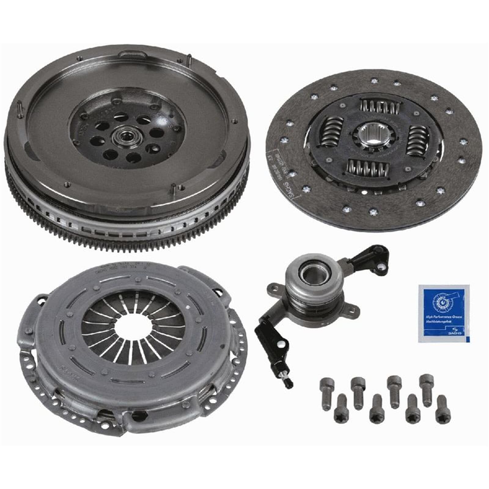 SACHS 2290 601 108 Kit De Embrague Compatible Con Mercedes-Benz Vito/Mixto Furgoneta (W639) 2003