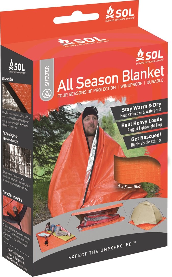SOL(ソル) アウトドア 登山 完全防水 オールシーズン ブランケット 【日本正規品】 12901