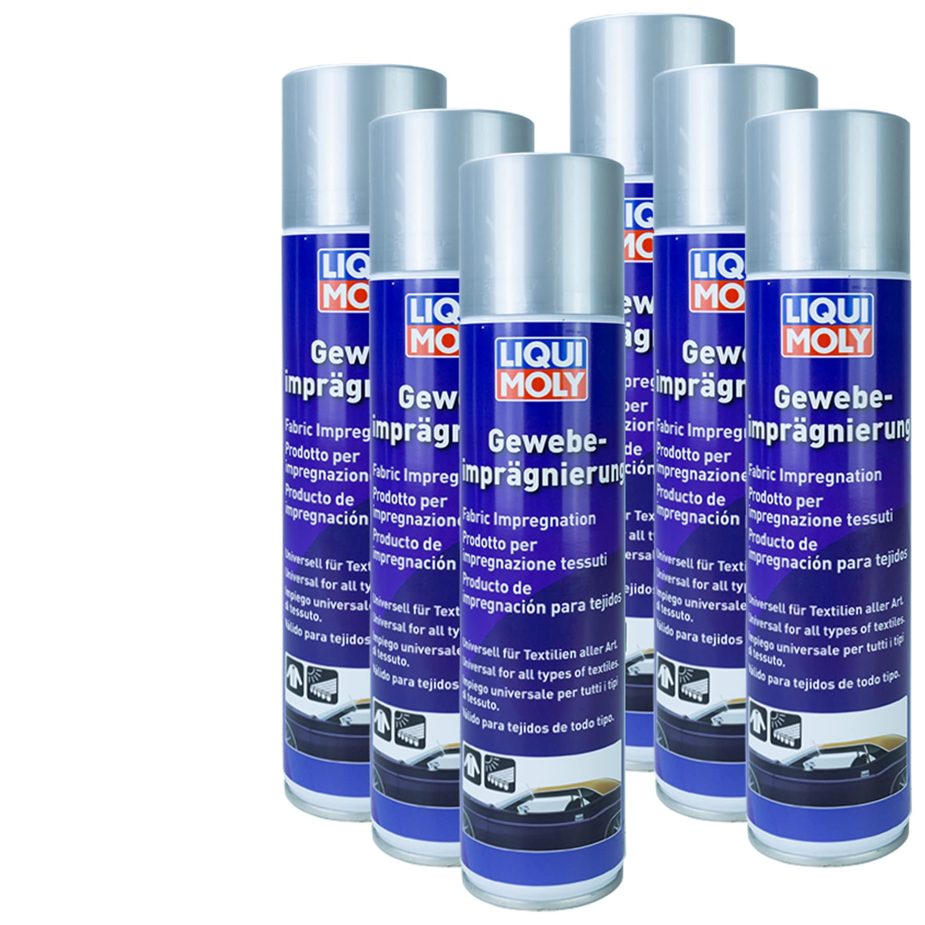 Liqui Moly 6X 1594 Gewebe-Imprägnierung Imprägnierspray Cabriodach 400