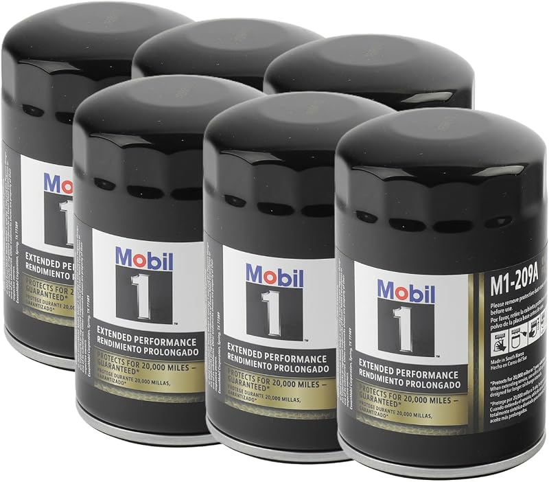 Mobil 1 M1-209A Extended Performance Oil Filter | Synthetic Blend, High Efficiency 25,000 Mile Protection