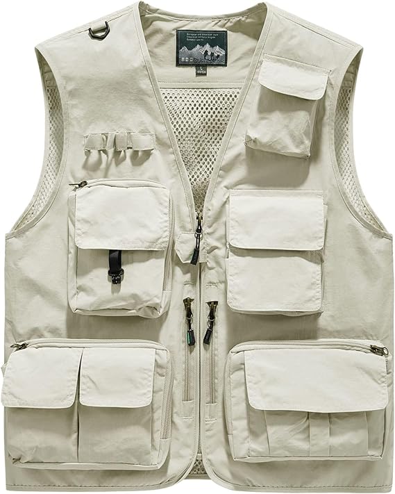 Amazon.co.jp: [songlibin] 釣り ベスト フィッシングベスト