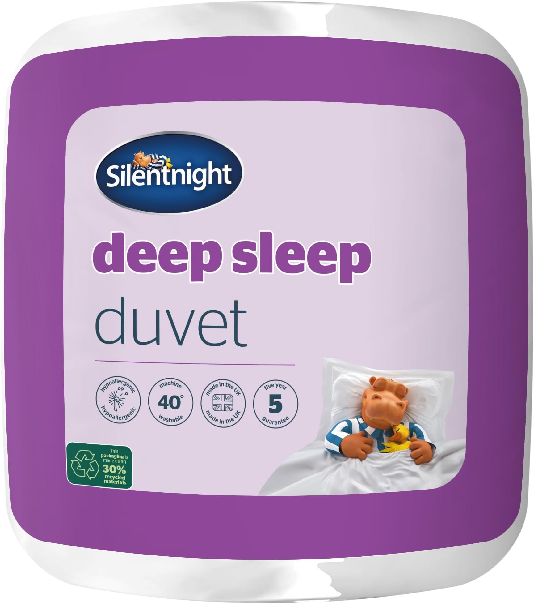 Silentnight Deep Sleep Double Duvet 10.5 Tog All Year Round Soft and