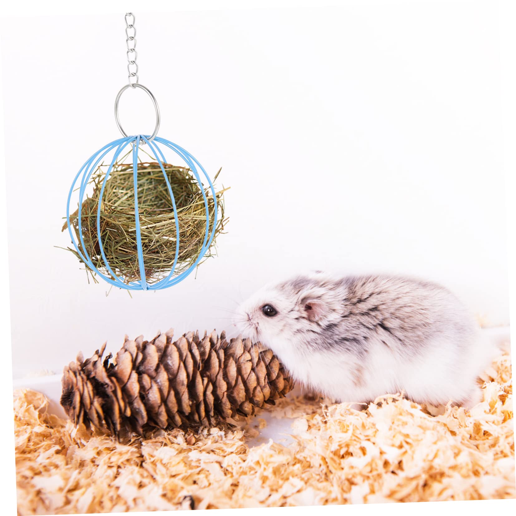 SUPVOX 10piezas Bolsa De Alimentación Colgante para Conejos y Roedores Feeder para Hámsters Chinchillas y para y Juguete Interactivo
